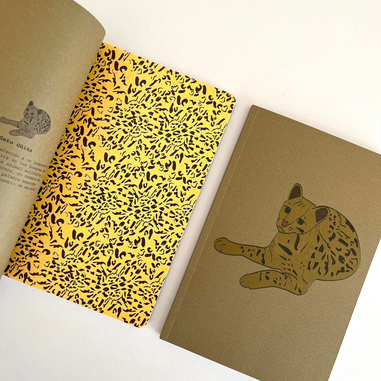 Libreta Grande Gato Güiña