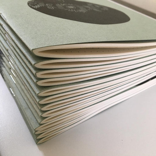 Libreta Quinchamalí con corchete